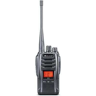 Midland G13 Pro - 16 csatornás walkie talkie akkumulátorral és töltővel Midland G13 Pro - 16 csatornás walkie talkie akkumulátorral és töltővel