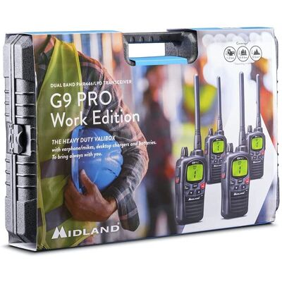 Midland G9 Pro 4-Pack Walkie-Talkie Midland G9 Pro 4-Pack Walkie-Talkie
