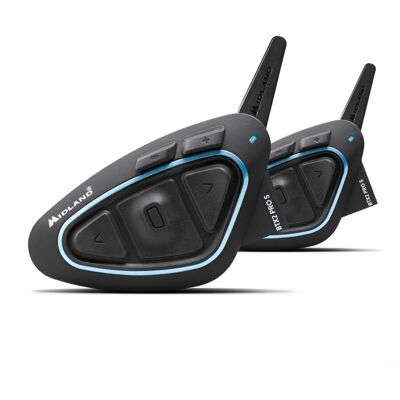 Midland Motorrad-Headset BTX2 PRO S - Konferenz 8 Personen, Wasserdicht Midland Motorrad-Headset BTX2 PRO S - Konferenz 8 Personen, Wasserdicht