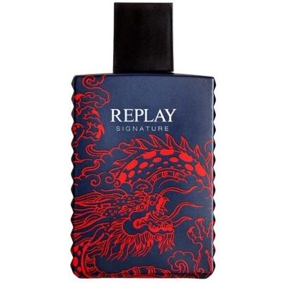 Replay Signature Dragon Rouge - 30ml Eau de Toilette pour Homme Replay Signature Dragon Rouge - 30ml Eau de Toilette pour Homme