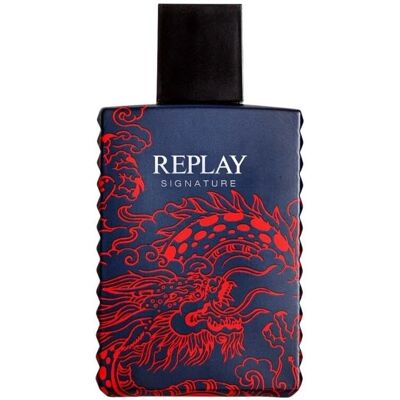 Replay Signature Red Dragon - Woda toaletowa dla mężczyzn 100ml Replay Signature Red Dragon - Woda toaletowa dla mężczyzn 100ml