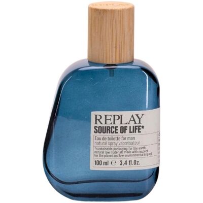 Replay Source Of Life Man Edt - Eau de Toilette Replay Source Of Life Man Edt - Eau de Toilette