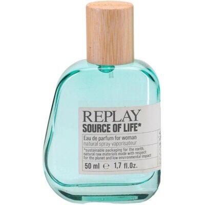 Replay Source of Life Woman EDP - Jokiin inspiroituva, Vesi, Kukkainen Replay Source of Life Woman EDP - Jokiin inspiroituva, Vesi, Kukkainen