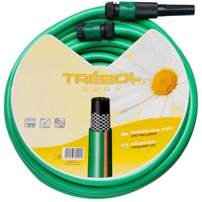 SmartGroup SATURNIA - Tubo Verde Trenzato 15m - Accessorio di Irrigazione SmartGroup SATURNIA - Tubo Verde Trenzato 15m - Accessorio di Irrigazione