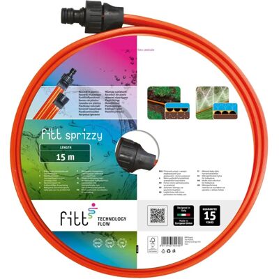 FITT - sprizzy 15m - Mikroporöser Drei-Wege-Schlauch - Hobby-Garten FITT - sprizzy 15m - Mikroporöser Drei-Wege-Schlauch - Hobby-Garten
