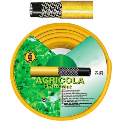Manguera de Jardín Saturnia - Diámetro 19 mm - Rollo 50m - Para jardinería y construcción - Amarilla Manguera de Jardín Saturnia - Diámetro 19 mm - Rollo 50m - Para jardinería y construcción - Amarilla