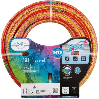 Lancia da giardino FITT NTS Rossa 1/2" - 30m Lancia da giardino FITT NTS Rossa 1/2" - 30m