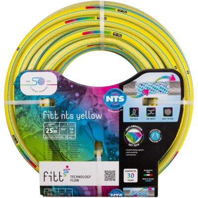 FITT Gelb 19mm Gartenschlauch - Flexibel, Langlebig, 30 Jahre Garantie FITT Gelb 19mm Gartenschlauch - Flexibel, Langlebig, 30 Jahre Garantie