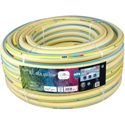 FITT Gelb 19mm Gartenschlauch - Langlebig, Flexibel, 50m FITT Gelb 19mm Gartenschlauch - Langlebig, Flexibel, 50m