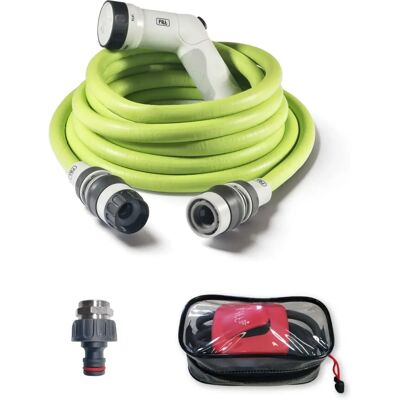 FITT Ikon plus 15m Kit de Tuyau de Jardin - Léger, Extensible, Usage Intérieur & Extérieur - Publicité FITT Ikon plus 15m Kit de Tuyau de Jardin - Léger, Extensible, Usage Intérieur & Extérieur - Publicité