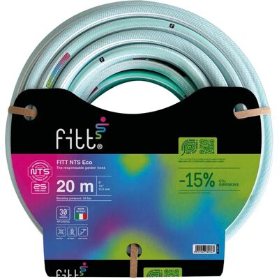 FITT NTS eco 1/2 (12,5 mm) Tuyau de Jardin - Léger, Durable, Résistant aux UV - Publicité FITT NTS eco 1/2 (12,5 mm) Tuyau de Jardin - Léger, Durable, Résistant aux UV - Publicité