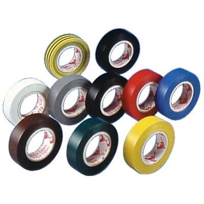 Fita isolante PVC multicolorida Scapa - 10m - Fita Elétrica Fita isolante PVC multicolorida Scapa - 10m - Fita Elétrica