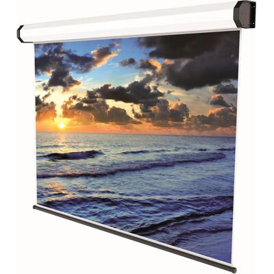 Écran de projection électrique Sopar 5243 - 240x200cm - Professionnel - Publicité Écran de projection électrique Sopar 5243 - 240x200cm - Professionnel - Publicité