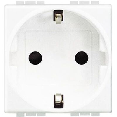 Bticino N4141 Livinglight 2 Module Steckdose - Elektrischer Schalter & Dose Bticino N4141 Livinglight 2 Module Steckdose - Elektrischer Schalter & Dose