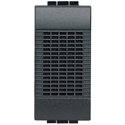 BTicino L4356/12 Sonnerie 12 Vac 5Va - 74dB - Anthracite - LivingLight BTicino L4356/12 Sonnerie 12 Vac 5Va - 74dB - Anthracite - LivingLight