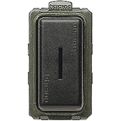 BTicino Model 5013 Unipolar Switch - Marcia - Black BTicino Model 5013 Unipolar Switch - Marcia - Black