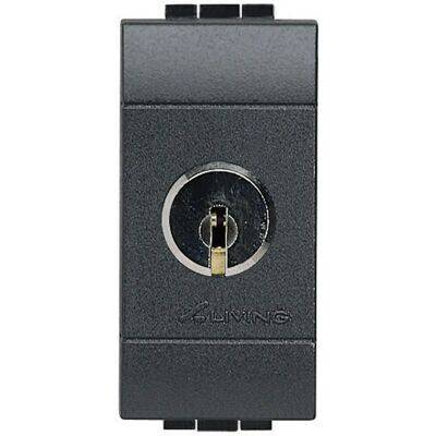 Interrupteur lumineux Legrand L4012 - Bipolaire avec clé - 16A - Série Livinglight - Publicité Interrupteur lumineux Legrand L4012 - Bipolaire avec clé - 16A - Série Livinglight - Publicité