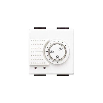 Thermostat Bticino N4441 - Blanc, 2 modules, 5-30°C - Publicité Thermostat Bticino N4441 - Blanc, 2 modules, 5-30°C - Publicité