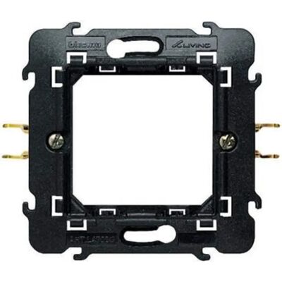 BTicino Living International Support 2 Modules - Plates rondes & carrées - Publicité BTicino Living International Support 2 Modules - Plates rondes & carrées - Publicité