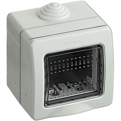 Bticino 25502 Caixa elétrica - IP55 2 módulos Bticino 25502 Caixa elétrica - IP55 2 módulos