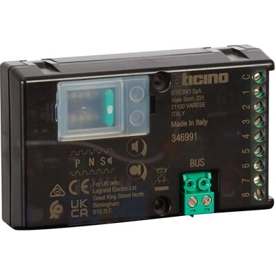 Legrand 346991 Sistema de Intercomunicação - Alto-falante embutido, Montagem na parede, Suporte bus Legrand 346991 Sistema de Intercomunicação - Alto-falante embutido, Montagem na parede, Suporte bus