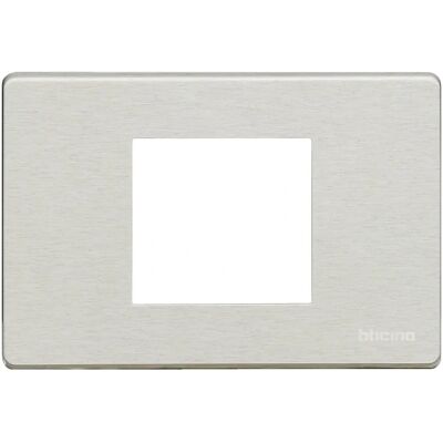 Legrand 503/23A/X Placca Murale in Alluminio - 2 Moduli - Centrare - Copertura Interruttore Legrand 503/23A/X Placca Murale in Alluminio - 2 Moduli - Centrare - Copertura Interruttore