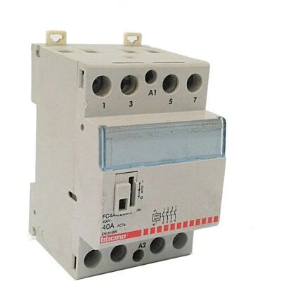 BTicino Contacteur 40A 230V DIN 3 Modules - Contacteur - Publicité BTicino Contacteur 40A 230V DIN 3 Modules - Contacteur - Publicité
