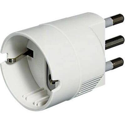 Bticino S3624D Netzadapter - Schuko, 16A, Weiß Bticino S3624D Netzadapter - Schuko, 16A, Weiß