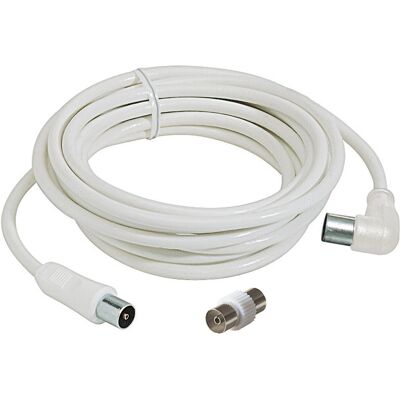 Câble coaxial Bticino S2529N - 3m Blanc - Extension TV - Publicité Câble coaxial Bticino S2529N - 3m Blanc - Extension TV - Publicité