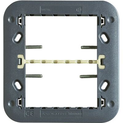 Legrand H4726 Piastra da Parete - Supporta 3+3 Moduli Legrand H4726 Piastra da Parete - Supporta 3+3 Moduli
