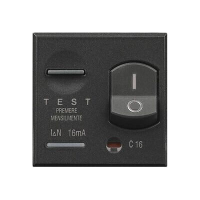 Legrand HS4305/16 Leitungsschutzschalter - 16A, 1P+N, 10mA, Überstrom & Erdschluss Schutz Legrand HS4305/16 Leitungsschutzschalter - 16A, 1P+N, 10mA, Überstrom & Erdschluss Schutz