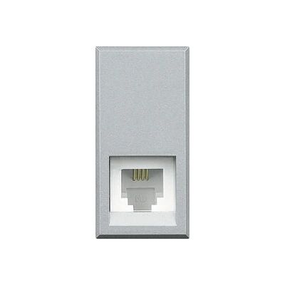 Connecteur Téléphonique RJ11 Legrand HC4258/11N - Gris - Prise Téléphonique - Publicité Connecteur Téléphonique RJ11 Legrand HC4258/11N - Gris - Prise Téléphonique - Publicité
