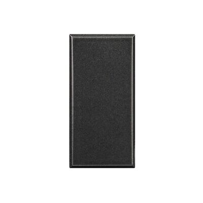 Plaque murale BTicino HS4950 - 1 module - Anthracite - Compatible Axolute - Publicité Plaque murale BTicino HS4950 - 1 module - Anthracite - Compatible Axolute - Publicité