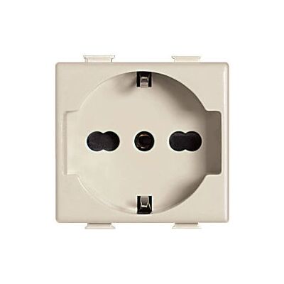Prise Bticino A5440/16 Blanche - Power Outlet - Publicité Prise Bticino A5440/16 Blanche - Power Outlet - Publicité
