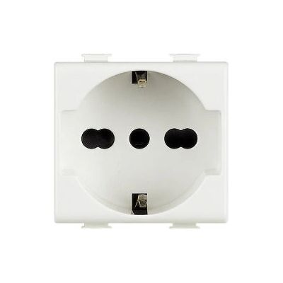 BTicino AM5440/16 Presa - Compatibile con Standard Tedeschi BTicino AM5440/16 Presa - Compatibile con Standard Tedeschi