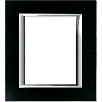 Legrand HA4826VNN Wandplatte - Glas, Schwarz, 3+3 Module Legrand HA4826VNN Wandplatte - Glas, Schwarz, 3+3 Module
