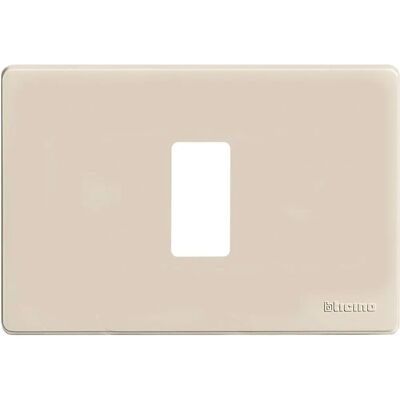 Placca Rettangolare in Resina Avorio Bticino - Switch Plate Placca Rettangolare in Resina Avorio Bticino - Switch Plate