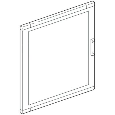 Bticino - Porte en verre - IP43 - MAS160 - Publicité Bticino - Porte en verre - IP43 - MAS160 - Publicité