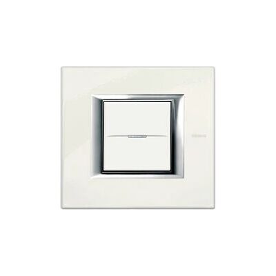 Interrupteur électrique Legrand HA4802BG - Élément unique, Blanc Limoges - Publicité Interrupteur électrique Legrand HA4802BG - Élément unique, Blanc Limoges - Publicité