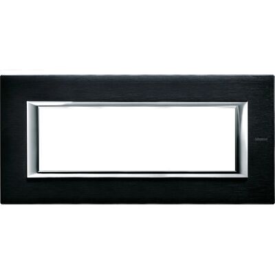 Legrand HA4806XS Plaque Murale - 6 Modules - Anthracite - Publicité Legrand HA4806XS Plaque Murale - 6 Modules - Anthracite - Publicité