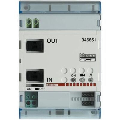Accessoire de système d'interphone Bticino 346851 - Module d'expansion - Publicité Accessoire de système d'interphone Bticino 346851 - Module d'expansion - Publicité