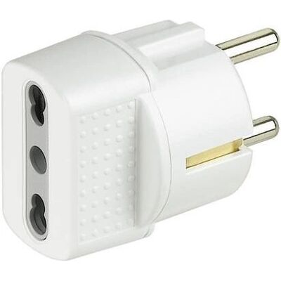 Bticino S3625D Netzsteckeradapter - Typ C - Weiß Bticino S3625D Netzsteckeradapter - Typ C - Weiß