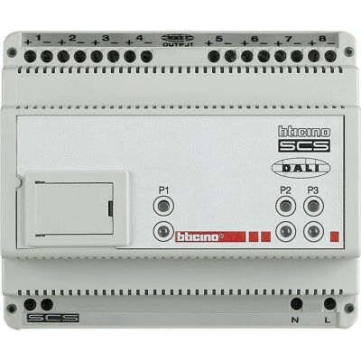 Bticino F429 DALI Dimmer 8 Ausgänge - Smart Home Controller Bticino F429 DALI Dimmer 8 Ausgänge - Smart Home Controller