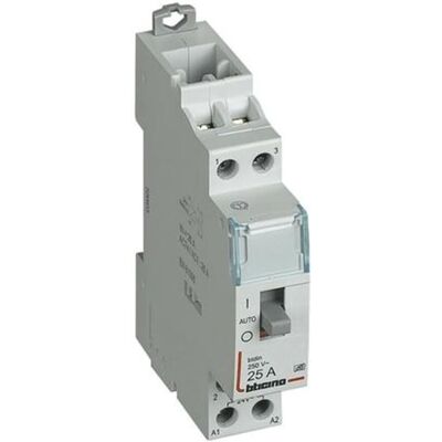 Contacteur Bticino AC7A 25A Vn 230 Vac - 2NO 1 Module - Publicité Contacteur Bticino AC7A 25A Vn 230 Vac - 2NO 1 Module - Publicité