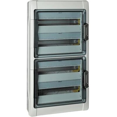 BTicino F107N72D Boîte Électrique Murale - 72 Modules - IP65 - Publicité BTicino F107N72D Boîte Électrique Murale - 72 Modules - IP65 - Publicité