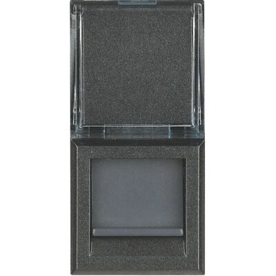 Legrand HS4279C6S - Prise de réseau RJ45 Cat6 STP - Anthracite - Socket-outlet - Publicité Legrand HS4279C6S - Prise de réseau RJ45 Cat6 STP - Anthracite - Socket-outlet - Publicité