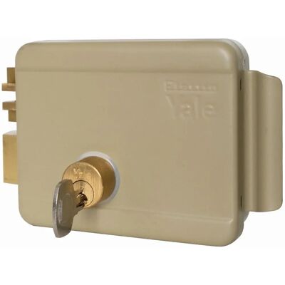 Yale Cerradura Eléctrica para Portón - Doble Cilindro - Entrada 50mm - Mano Izquierda Yale Cerradura Eléctrica para Portón - Doble Cilindro - Entrada 50mm - Mano Izquierda