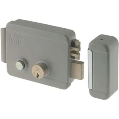 Yale - Serratura elettrica per cancello - Finitura zincata Yale - Serratura elettrica per cancello - Finitura zincata