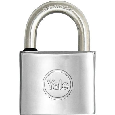 Yale - Cadeado marinho de latão Y1100030080X, corpo 30 mm, argola de aço inoxidável 15 mm Yale - Cadeado marinho de latão Y1100030080X, corpo 30 mm, argola de aço inoxidável 15 mm