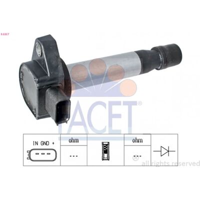 Facet 9.6357 - Ignition Coil Facet 9.6357 - Ignition Coil